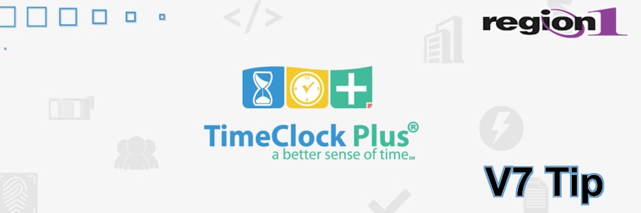 TimeClock Plus V7 Tip